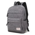 Universal Multi-Function Canvas Cloth Laptop Computer Shoulders Backpack Students Bag for 13-15 inch