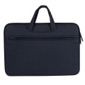 Breathable Wear-resistant Shoulder Handheld Zipper Laptop Bag, For 12 inch and Below Macbook, Samsun
