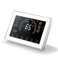 BHP-8000-W 3H2C Smart Home Heat Pump Round Room Mirror Housing Thermostat with Adapter Plate & no Wi