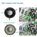 Supereyes DB04 Electronic Microscope LED Ring Light for HCB0990