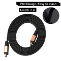 3m HDMI 2.0 (4K)  30AWG High Speed 18Gbps Gold Plated Connectors HDMI Male to HDMI Male Flat Cable(G