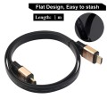 1m HDMI 2.0 (4K)  30AWG High Speed 18Gbps Gold Plated Connectors HDMI Male to HDMI Male Flat Cable(G