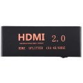 CY-042 1X4 HDMI 2.0 4K/60Hz Splitter, EU Plug