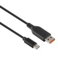Yoga 3 Interface to Type-C / USB-C Male Power Adapter Charger Cable for Lenovo Yoga 3, Length: About