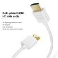 Original Xiaomi 4K HD HDMI Data Cable TV Video Cable with 24K Gold-plated Plug, Support 3D, Length: