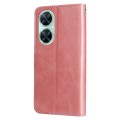 For Huawei nova 11i / Maimang 20 5G / Enjoy 60 Pro Fashion Calf Texture Zipper Leather Phone Case (R