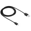 HAWEEL 3m USB-C / Type-C to USB 2.0 Data & Charging Cable(Black)