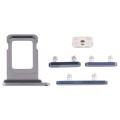 SIM Card Tray + Side Keys for iPhone 12 Pro(Blue)