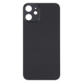 Easy Replacement Big Camera Hole Back Battery Cover for iPhone 12(Black)