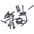 100 PCS Charging Port Screws for iPhone 13 mini (Black)