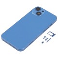 Back Housing Cover with SIM Card Tray & Side  Keys & Camera Lens for iPhone 13(Blue)