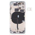 Battery Back Cover (with Side Keys & Card Tray & Power + Volume Flex Cable & Wireless Charging Modul