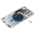 Battery Back Cover (with Side Keys & Card Tray & Power + Volume Flex Cable & Wireless Charging Modul