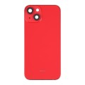 For iPhone 14 Battery Back Cover with Middle Frame / Side Keys(Red)