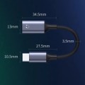 USB-C / Type-C to 8 Pin Audio Adapter Cable for iPhone 15 Series (Tarnish)