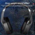 J20 PC Computer E-sports Gaming RGB Light Wired Headset with Microphone (Black)