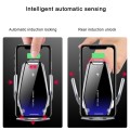 S7 15W QI 360 Degree Rotatable Infrared Induction Car Air Outlet Wireless Charging Mobile Phone Hold