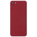 Back Cover with Adhesive for iPhone 8(Red)