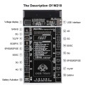 W218 Smartphone Battery Fast Charging and Activated Board 2 in 1 Tool for iPhone X & 8 Plus & 8 & 7