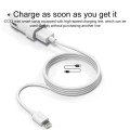 IVON CC13 QC 3.0 Fast Charging Car Charger Set with Micro USB Charging Cable (White)