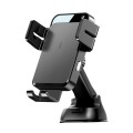 JOYROOM JR-ZS219 Three-axis Car Dashboard Wireless Charging Mobile Phone Bracket Holder (Black)