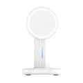 JJT-A70 15W 3 in 1 Multifunctional Magnetic Wireless Charging Holder (White)