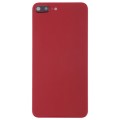 Back Cover with Adhesive for iPhone 8 Plus(Red)