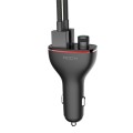 Rock B300 Wireless Bluetooth V4.2 FM Transmitter Radio Adapter Car Charger, With Dual USB Output & H