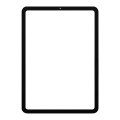 Front Screen Outer Glass Lens for iPad Pro 12.9 inch (2021) A2378 A2461 A2379 (Black)