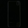 Glass Battery Back Cover for iPhone X(Transparent)