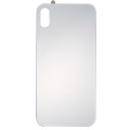 Glass Mirror Surface Battery Back Cover for iPhone X(Silver)