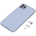Back Housing Cover with Appearance Imitation of iP13 Pro Max for iPhone XS Max(Blue)
