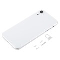 Back Housing Cover with Camera Lens & SIM Card Tray & Side Keys for iPhone XR(White)