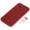 Back Housing Cover with Appearance Imitation of iP13 for iPhone XR(Red)