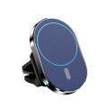 JJT-968 15W Max Output Magnetic Car Air Outlet Bracket Wireless Charger(Blue)