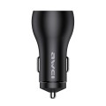 awei C-822 18W PD 8 Pin + 18W QC 3.0 USB Interface Car Charger(Black)