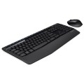 Logitech MK345 Wireless Full-size Keyboard + 2.4GHz 1000DPI Wireless Optical Mouse Set with Nano Rec