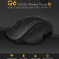iMICE G6 Wireless Mouse 2.4G Office Mouse 6-button Gaming Mouse(Grey)