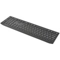 169 2.4Ghz + Bluetooth  Dual Mode Wireless Keyboard + Mouse Kit, Compatible with iSO & Android & Win