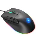 HXSJ A905 8-buttons 7200 DPI Programmable Wired Gaming Mouse, Cable Length: 1.6m