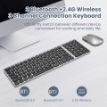 K4500 Wireless Bluetooth Keyboard + Three-modes Charging Silent Mouse Set