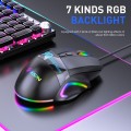 MKESPN X10 9-Buttons RGB Wired Macro Definition Gaming Mouse