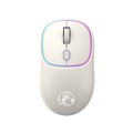 iMICE W-618 Rechargeable 4 Buttons 1600 DPI 2.4GHz Silent Wireless Mouse for Computer PC Laptop (Mil