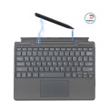 For Microsoft Surface Pro 8 / Pro X Tablet Bluetooth Keyboard Leather Case with Pen Slot