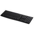 Logitech K270 Single Wireless Ultra-thin Silent Keyboard (Black)