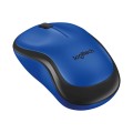 Logitech M220 1200DPI 2.4GHz Ergonomic Wireless Mouse (Blue)