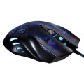 Chasing Leopard 169 USB 2400DPI Four-speed Adjustable LED Backlight Wired Optical E-sport Gaming Mou