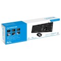 Chasing Leopard Q17 104 Keys USB Wired Suspension Gaming Office Keyboard + Wired Symmetrical Mouse S