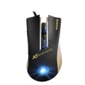 Apedra iMICE A5 High Precision Gaming Mouse LED four color controlled breathing light USB 7 Buttons