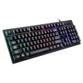 ZGB G20 104 Keys USB Wired Mechanical Feel Glowing Computer Keyboard Gaming Keyboard(Black)